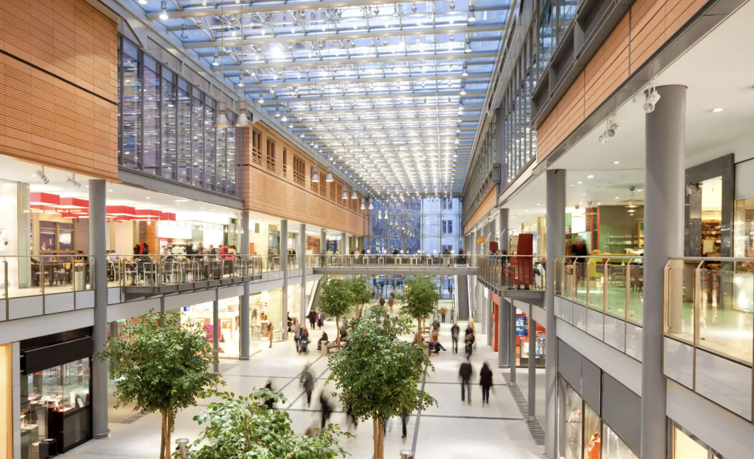 shopping malls